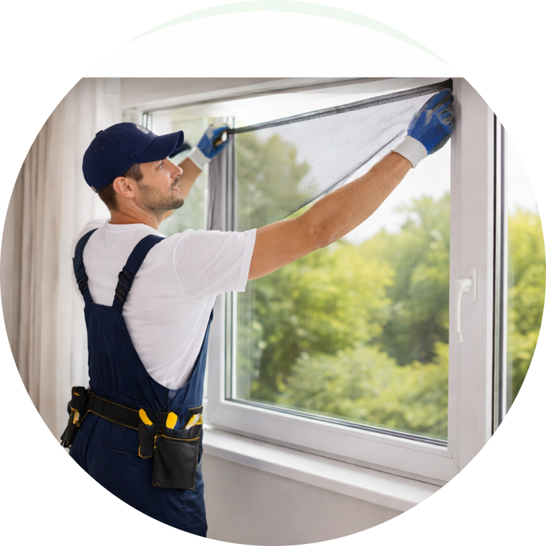 Mosquito Net Installation